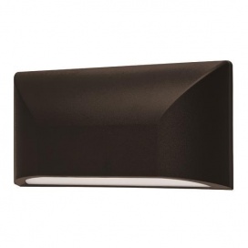 Arte Illumina Απλίκα Τοίχου LED SLIM 6W IP65 220-240V 3000K 220x51x113mm Μαύρο PRO (145-52051)