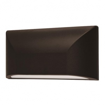 Arte Illumina Απλίκα Τοίχου LED SLIM 6W IP65 220-240V 3000K 220x51x113mm Μαύρο PRO (145-52051)