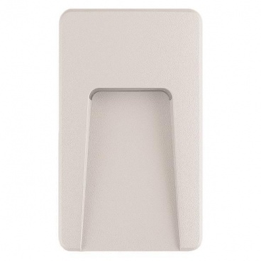 Arte Illumina Φωτιστικό Τοίχου SLIM LED 3W IP65 230V 3000K 90x150mm Λευκό PRO (145-52021)