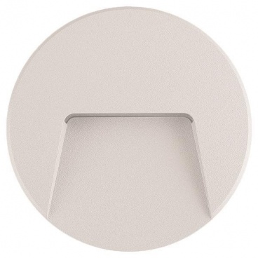 Arte Illumina Φωτιστικό Τοίχου SLIM LED 3W IP65 230V 3000K Φ135mm Λευκό PRO (145-52014)