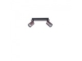Arte Illumina Σποτ Αλουμινίου Γκρι Δίφωτο 2xGU10 250x80x120mm LUXY (145-25266)