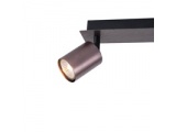 Arte Illumina Σποτ Αλουμινίου Γκρι Δίφωτο 2xGU10 250x80x120mm LUXY (145-25266)