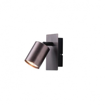 Arte Illumina Σποτ Αλουμινίου Γκρι 1xGU10 120x80x120mm LUXY (145-25265)