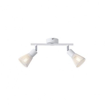 Arte Illumina Σποτ Λευκό με Δίχτυ 2xE14 255x80x145mm MESHY (145-25259)