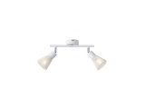 Arte Illumina Σποτ Λευκό με Δίχτυ 2xE14 255x80x145mm MESHY (145-25259)