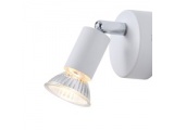 Arte Illumina Σποτ Κινητό Μεταλλικό Max 7W Λευκό 1xGU10 D70xH105mm VORRAS (145-25239)