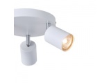 Arte Illumina Σποτ Μεταλλικό Τρίφωτο Λευκό 3xGU10 Max 7W Φ180x135mm OLYMP (145-25228)