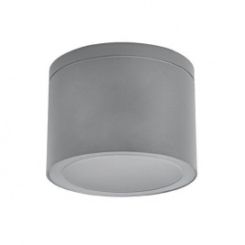 Arte Illumina Σποτ Εξωτερικά Αλουμινίου Γκρι GX53 D108xH80 (145-25042)