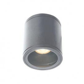 Arte Illumina Σποτ Εξωτερικά Αλουμινίου Γκρι GU10 D90xH100 (145-25032)