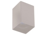 Arte Illumina Φωτιστικό Οροφής Τετράγωνο GU10 80x80x125 Πλαστικό Λευκό BOXI (145-25025)