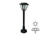 Arte Illumina Ηλιακή Απλίκα με Κολωνάκι & Ανιχνευτή Κίνησης 6W 400lm 165x225x210mm 3CCT (145-20861)