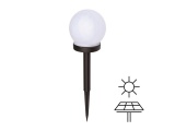 Arte Illumina Ηλιακό Φωτιστικό Κήπου Καρφωτό Μπάλα Φ100x335mm 4000Κ (145-20850)