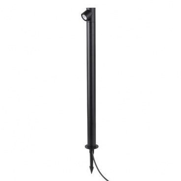 Arte Illumina Κολωνάκι Αλουμινίου 5W Φ55xH:800mm IP65 3000K Μαύρο (145-20650)
