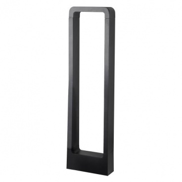 Arte Illumina Κολωνάκι Αλουμινίου 7W 162x57x400 IP65 3000K Μαύρο (145-20626)