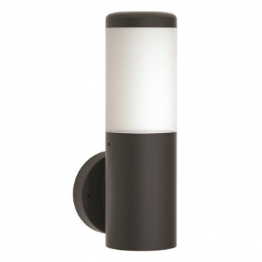 Arte Illumina Απλίκα Τοίχου Προς τα Επάνω Ε27 Φ91x134x296 IP54 Μαύρη (145-20624)