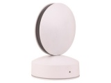 Arte Illumina Φωτιστικό Τοίχου Στρογγυλό LED 8W Φ110x120x165 3000K IP65 Λευκό PLUS (145-20227)