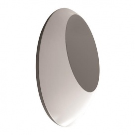 Arte Illumina Απλίκα Τοίχου Οβάλ LED 12W 169x219x55 3000K IP54 Γκρι PRO (145-20208)