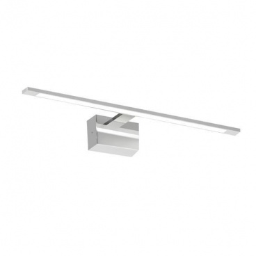 Arte Illumina Φωτιστικό Μπάνιου 14W 3CCT 680mm (βάση 80x40mm) IP44 Νίκελ FEOS (144-80568)