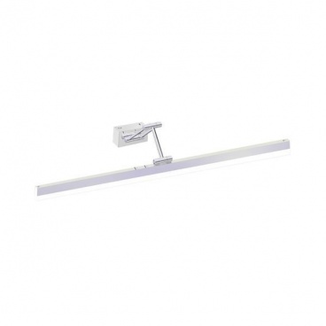 Arte Illumina Φωτιστικό Μπάνιου 16W 3CCT 800mm (βάση 80x40mm) IP44 Νίκελ LANO (144-80564)