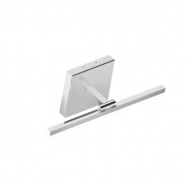 Arte Illumina Φωτιστικό Μπάνιου Αλουμινίου 14W 3CCT 400mm IP44 Νίκελ ZENGLOW (144-80526)