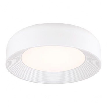 Arte Illumina Πλαφονιέρα Μεταλλική 3000K 2262Lm 400x400x100mm Λευκή UPON (144-51045)