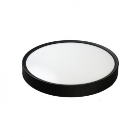 Arte Illumina Πλαφονιέρα LED 50W 3500Lm Φ580mm 3CCT 3000-4000-6500K Μαύρο MOONLIGHT (144-51026)