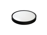Arte Illumina Πλαφονιέρα LED 18W 1100Lm Φ330mm 3CCT 3000-4000-6500K Μαύρο MOONLIGHT (144-51018)