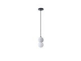 Arte Illumina Φωτιστικό Κρεμαστό Γύψινο Λευκό G9 Max 15W 100x100x210mm PLASTER SERIES (144-50021)