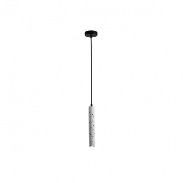 Arte Illumina Φωτιστικό Κρεμαστό Γύψινο Λευκό GU10 Max 3W 45x45x300mm SALPICO (144-50018)