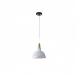 Arte Illumina Φωτιστικό Κρεμαστό Γύψινο E27 Max 15W 200x200x160mm SPLASHED (144-50017)