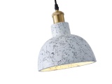 Arte Illumina Φωτιστικό Κρεμαστό Γύψινο E27 Max 15W 200x200x160mm SPLASHED (144-50017)