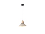 Arte Illumina Φωτιστικό Κρεμαστό Γύψινο Χακί 1x E27 Max 15W 250x250x180mm GESSO (144-50014)