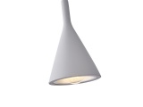 Arte Illumina Φωτιστικό Κρεμαστό Γύψινο Γκρι 1x E27 Max 15W 150x150x250mm YESO (144-50012)