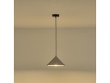 Arte Illumina Φωτιστικό Κρεμαστό Γύψινο Γκρι 1x E27 Max 15W 250x250x1240mm PLATRE (144-50011)
