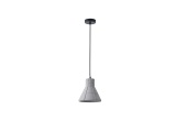 Arte Illumina Φωτιστικό Κρεμαστό Γύψινο Γκρι 1x E27 Max 15W 200x200x210mm PLASTER SERIES (144-50007)