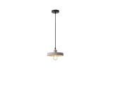 Arte Illumina Φωτιστικό Κρεμαστό Γύψινο Γκρι 1x E27 Max 15W 210x210x75mm YESO (144-50005)