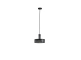 Arte Illumina Φωτιστικό Κρεμαστό Γύψινο Μαύρο 1x E27 Max 40W 255x255x200mm SCOURO (144-50002)