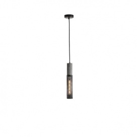 Arte Illumina Φωτιστικό Κρεμαστό Γύψινο Μαύρο 1x E27 Max 40W 655x655x380mm SCOURO (144-50001)