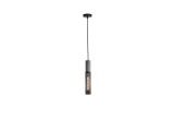 Arte Illumina Φωτιστικό Κρεμαστό Γύψινο Μαύρο 1x E27 Max 40W 655x655x380mm SCOURO (144-50001)