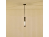 Arte Illumina Φωτιστικό Κρεμαστό Γύψινο Μαύρο 1x E27 Max 40W 655x655x380mm SCOURO (144-50001)