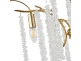Arte Illumina Επιδαπέδιο Φωτιστικό Μέταλλο διαφανές Γυαλί 5XE14 ΜΑΧ 15W 1500X580mm KRISTALLO (144-47008)