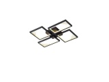 Arte Illumina Φωτιστικό LED Οροφής AΛΟΥΜΙΝΙΟ 36W 3000Κ 1200lm 450X580X55mm AΣΗΜΙ SQUARE (144-46060)