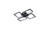 Arte Illumina Φωτιστικό LED Οροφής AΛΟΥΜΙΝΙΟ 36W 3000Κ 1200lm 450X580X55mm AΣΗΜΙ SQUARE (144-46060)