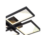 Arte Illumina Φωτιστικό LED Οροφής AΛΟΥΜΙΝΙΟ 36W 3000Κ 1200lm 450X580X55mm AΣΗΜΙ SQUARE (144-46060)
