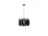 Arte Illumina Φωτιστικό Κρεμαστό Μεταλλικό 1XE27 Max 15W 425X425X1300mm Μαύρο OGGI (144-46026)