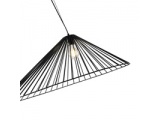 Arte Illumina Φωτιστικό Κρεμαστό Μεταλλικό 1XE27 Max 15W 800x520x1360mm Μαύρο OGGI (144-46023)
