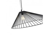 Arte Illumina Φωτιστικό Κρεμαστό Μεταλλικό 1XE27 Max 15W 600X390X1300Dmm Μαύρο OGGI (144-46022)
