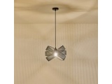 Arte Illumina Φωτιστικό Κρεμαστό Μεταλλικό 1XE27 Max 15W 350X350X1270mm Μαύρο OGGI (144-46014)