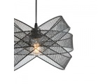 Arte Illumina Φωτιστικό Κρεμαστό Μεταλλικό 1XE27 Max 15W 350X350X1270mm Μαύρο OGGI (144-46014)