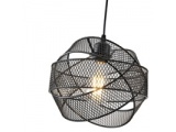 Arte Illumina Φωτιστικό Κρεμαστό Μεταλλικό 1XE27 Max 15W 450X450X1340mm Μαύρο OGGI (144-46013)